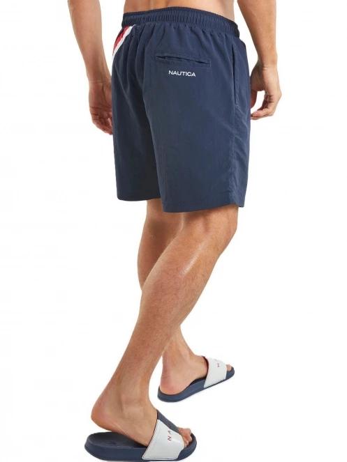 sorturi de baie pentru barbati pt. barbati Nautica Grampian B&T 6” Swim Short albastru inchis 3