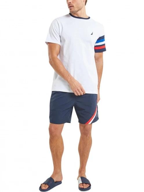 sorturi de baie pentru barbati pt. barbati Nautica Grampian B&T 6” Swim Short albastru inchis 4