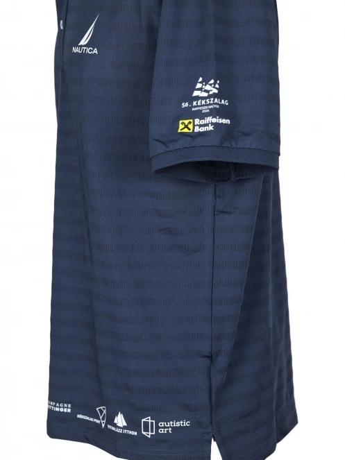 tricou cu guler pt. barbati Nautica Leon 2 Polo Shirt albastru inchis 8