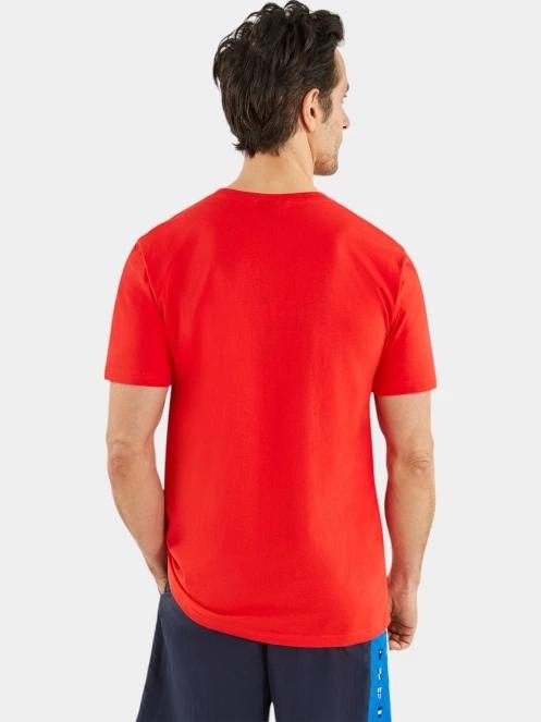 tricou cu maneci scurte pt. barbati Nautica Nomos T-Shirt rosu 3