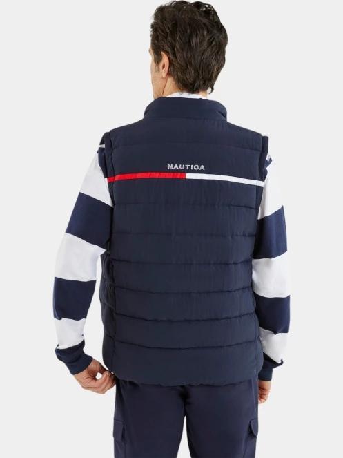 vesta pt. barbati Nautica Compton Gilet albastru inchis 3