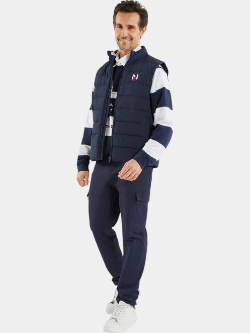 vesta pt. barbati Nautica Compton Gilet albastru inchis 5