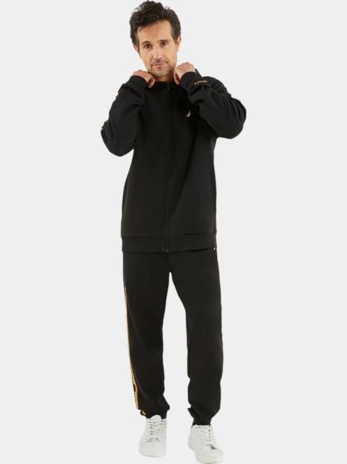pulover cu gluga pt. barbati Nautica Danaus FZ Hoody negru 5
