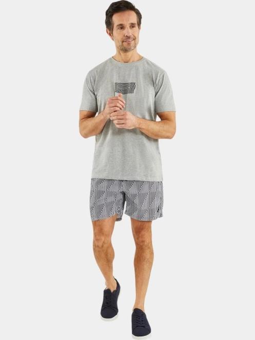 tricou cu maneci scurte pt. barbati Nautica Honley T-Shirt gri 5