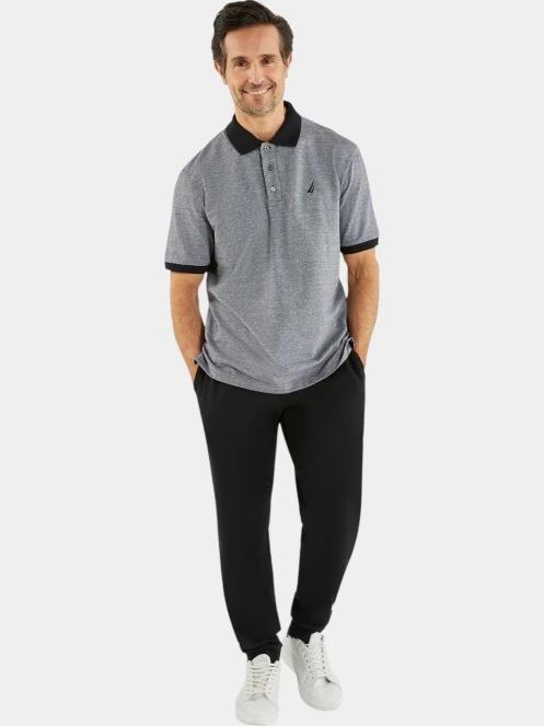 tricou cu guler pt. barbati Nautica Vin Polo Shirt alb 5