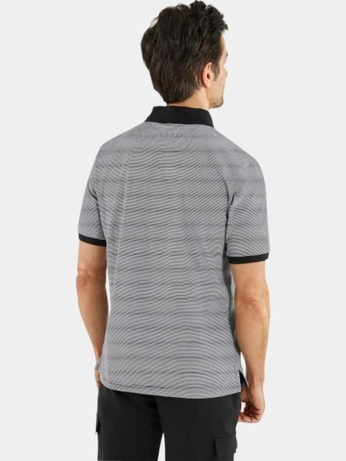 tricou cu guler pt. barbati Nautica Quarry Polo Shirt negru 3