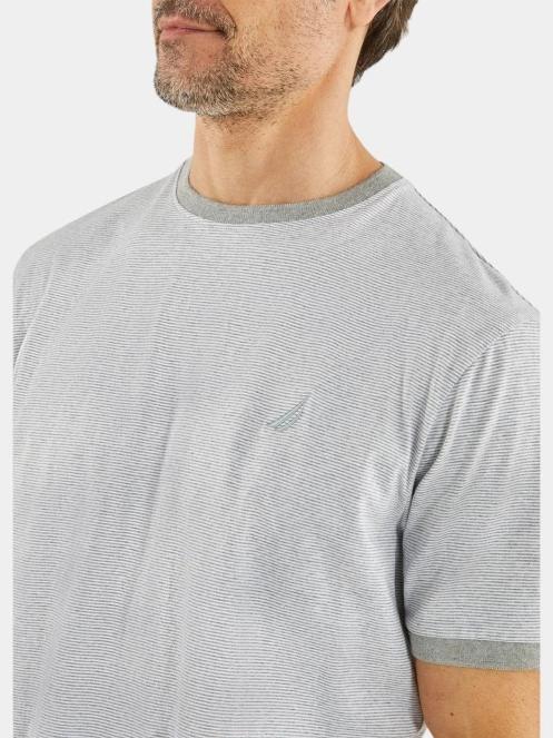 tricou cu maneci scurte pt. barbati Nautica Horsforth T-Shirt gri 4