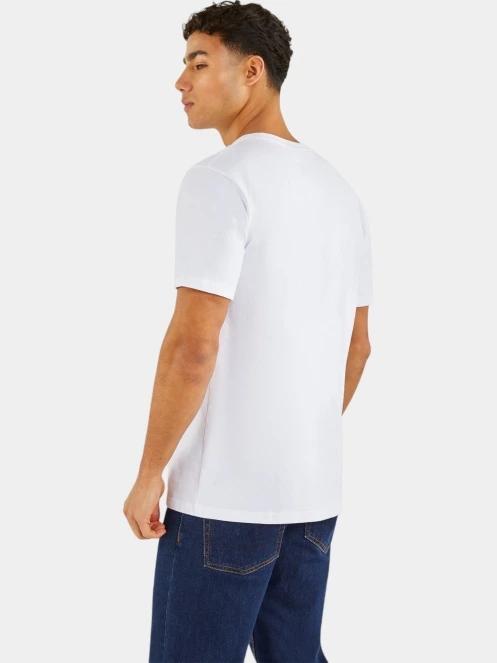 tricou cu maneci scurte pt. barbati Nautica Gorgon T-Shirt alb 3