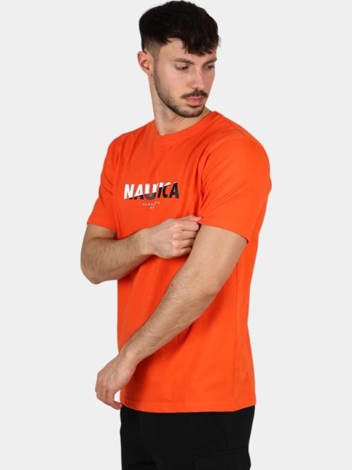 tricou cu maneci scurte pt. barbati Nautica Bruckner T-Shirt portocaliu 3