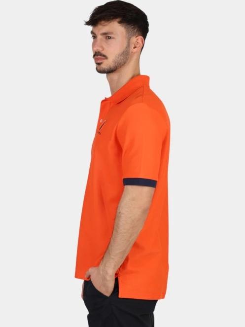 tricou cu guler pt. barbati Nautica Pascal Polo Shirt portocaliu 3