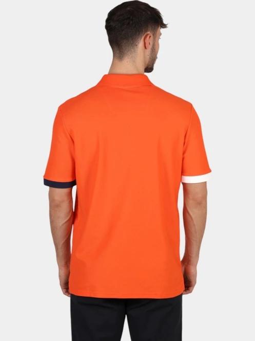 tricou cu guler pt. barbati Nautica Pascal Polo Shirt portocaliu 4