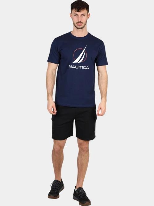 tricou cu maneci scurte pt. barbati Nautica Pollock T-Shirt albastru inchis 6
