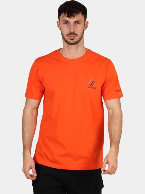 tricou cu maneci scurte pt. barbati Nautica Sergei T-Shirt portocaliu 2