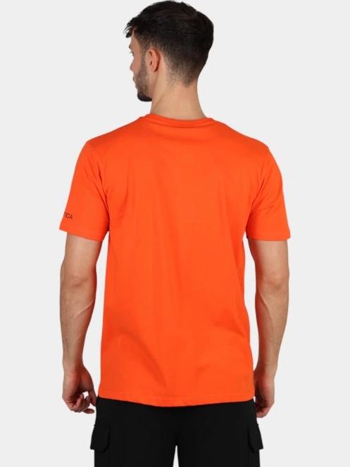 tricou cu maneci scurte pt. barbati Nautica Sergei T-Shirt portocaliu 4