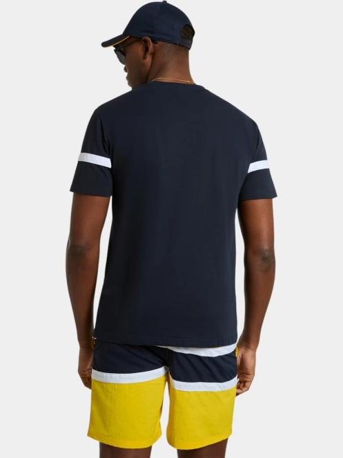 tricou cu maneci scurte pt. barbati Nautica Mikhail T-Shirt albastru inchis 3