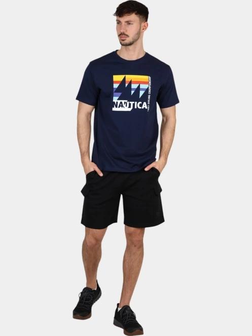 tricou cu maneci scurte pt. barbati Nautica Jurgen T-Shirt albastru inchis 6