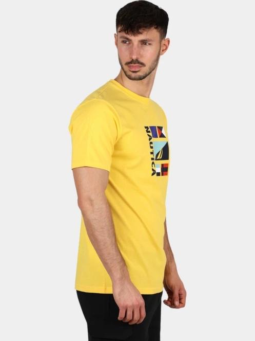 tricou cu maneci scurte pt. barbati Nautica Joachim T-Shirt galben 5
