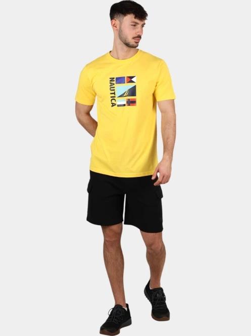 tricou cu maneci scurte pt. barbati Nautica Joachim T-Shirt galben 6