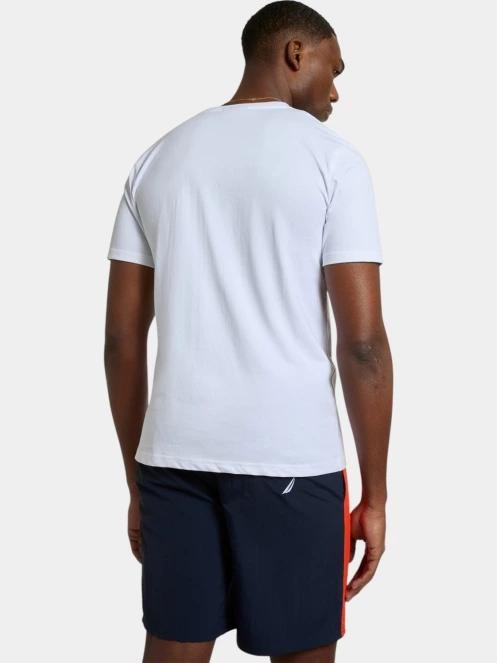 tricou cu maneci scurte pt. barbati Nautica Joachim T-Shirt alb 3