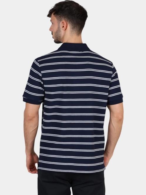 tricou cu guler pt. barbati Nautica Klaus Polo Shirt albastru inchis 4