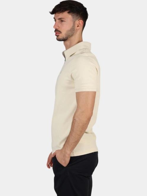 tricou cu guler pt. barbati Nautica Amalfi Slim Fit Polo Shirt alb 3