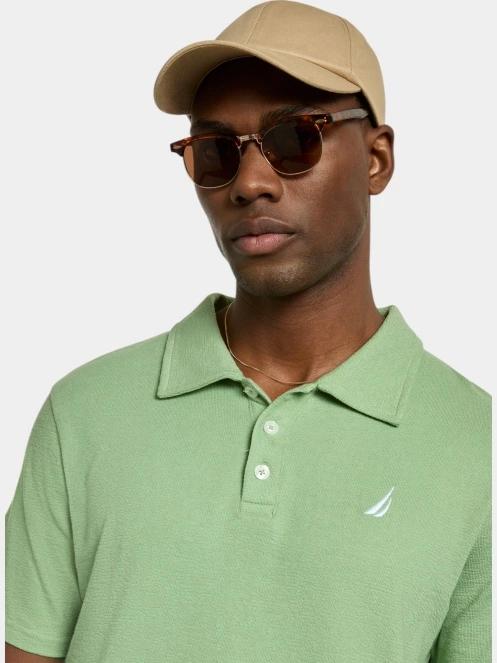 tricou cu guler pt. barbati Nautica Torres Polo Shirt verde 5