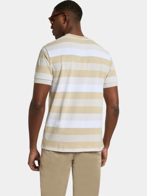 tricou cu maneci scurte pt. barbati Nautica Salvatore T-Shirt nisip 3