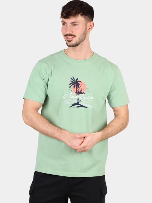 tricou cu maneci scurte pt. barbati Nautica Raphael T-Shirt verde 2