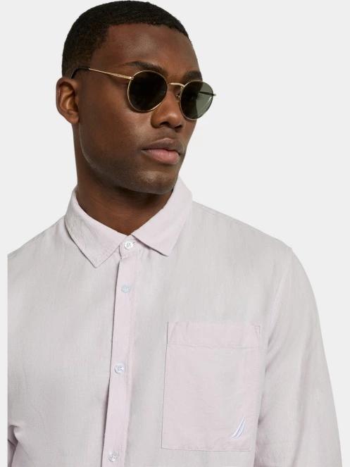camasa cu maneci lungi pt. barbati Nautica Barias Ls Shirt violet 5
