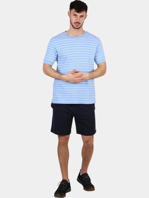tricou cu maneci scurte pt. barbati Nautica Whitby T-Shirt albastru deschis 2