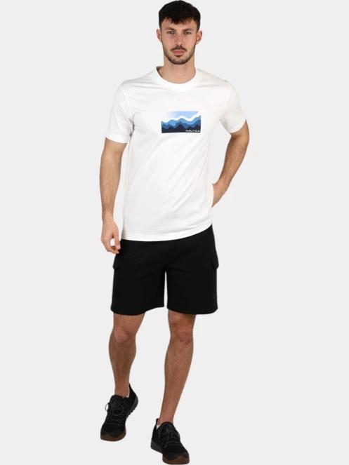 tricou cu maneci scurte pt. barbati Nautica Allington T-Shirt alb 6