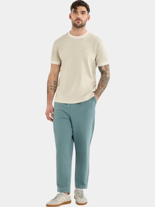 tricou cu maneci scurte pt. barbati Nautica Sherford T-Shirt nisip 4
