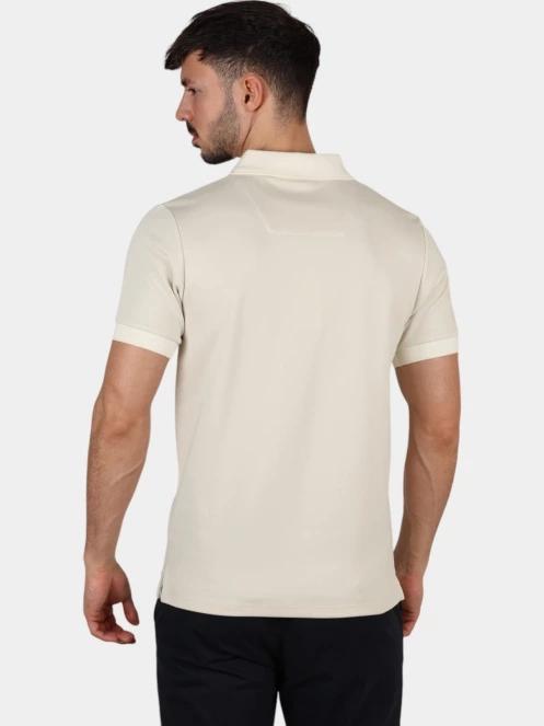 tricou cu guler pt. barbati Nautica Harlyn Slim Fit Polo Shirt nisip 4