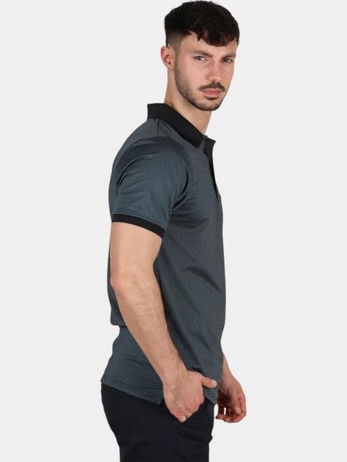 tricou cu guler pt. barbati Nautica Saunton Slim Fit Polo Shirt verde 5