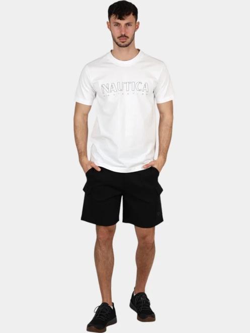 tricou cu maneci scurte pt. barbati Nautica Cook T-Shirt alb 6