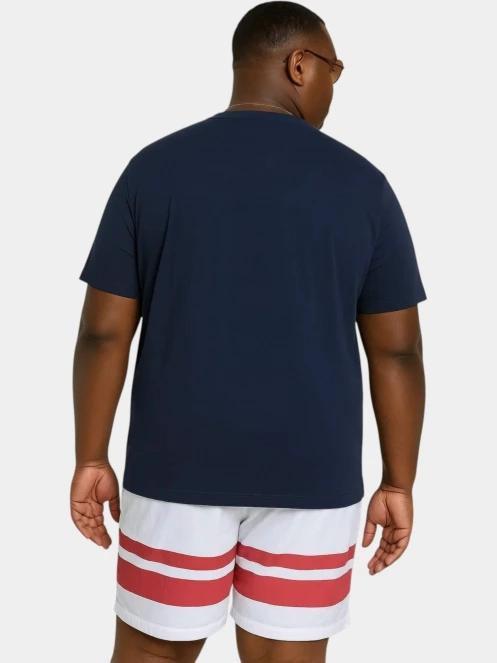 tricou cu maneci scurte pt. barbati Nautica Cook B&T T-Shirt albastru inchis 3