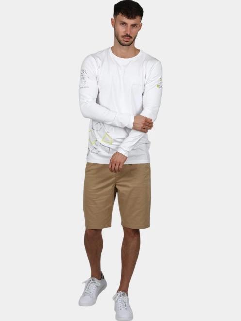 tricou cu maneci lungi pt. barbati Nautica Lionel 2 LS T-Shirt alb 6