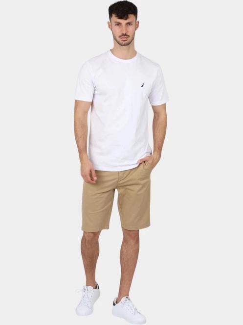 tricou cu maneci scurte pt. barbati Nautica Leece T-Shirt alb 5