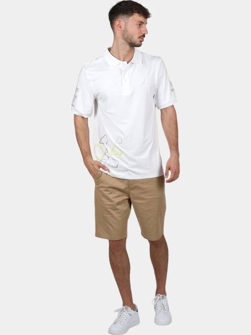 tricou cu guler pt. barbati Nautica Leon 3 Polo Shirt alb 10