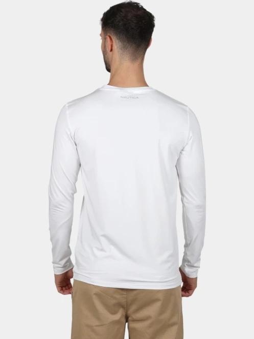 tricou cu maneci lungi pt. barbati Nautica Lionel LS T-Shirt alb 4