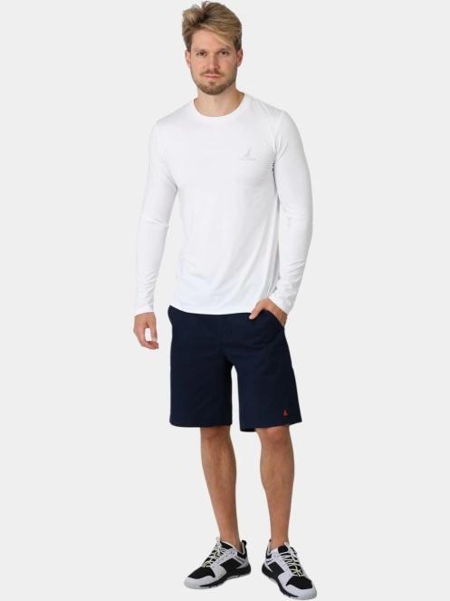 tricou cu maneci lungi pt. barbati Nautica Lionel Long Sleeve T-Shirt alb 5
