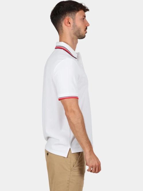 tricou cu guler pt. barbati Nautica Atabay Polo Shirt alb 3