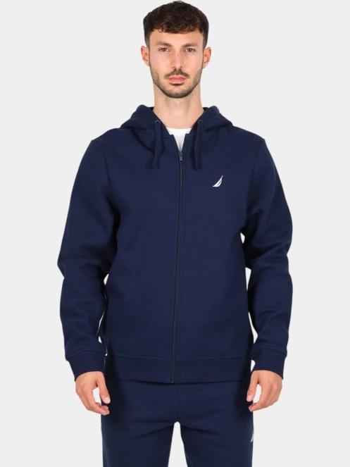 pulover cu gluga pt. barbati Nautica Makani FZ Hoodie albastru inchis 2
