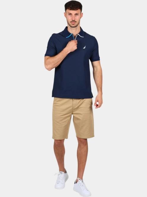 tricou cu guler pt. barbati Nautica Seton Polo Shirt albastru inchis 5