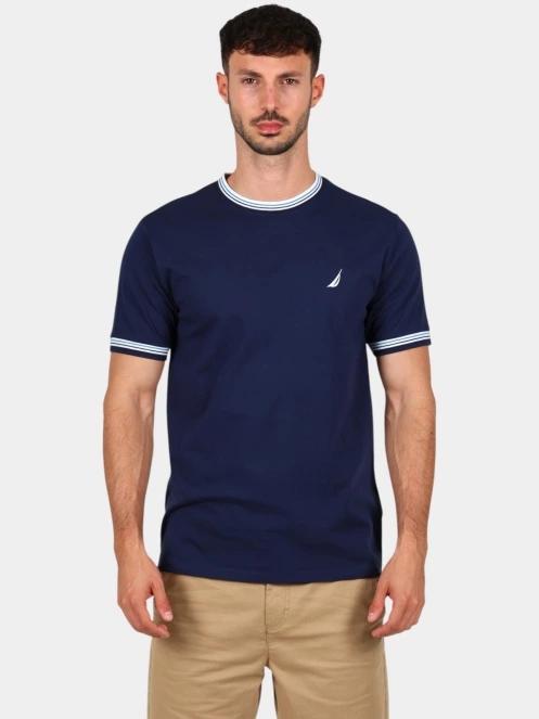 tricou cu maneci scurte pt. barbati Nautica Orinoco T-Shirt albastru inchis 2