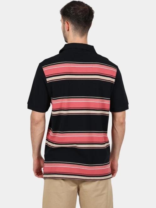 tricou cu guler pt. barbati Nautica Coral Polo Shirt negru 4