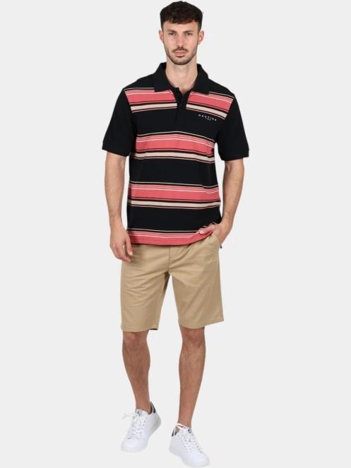 tricou cu guler pt. barbati Nautica Coral Polo Shirt negru 5