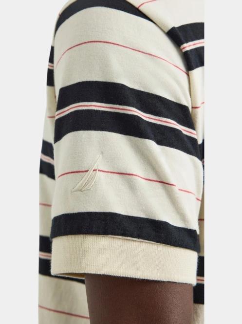 tricou cu maneci scurte pt. barbati Nautica Covi T-Shirt alb 6