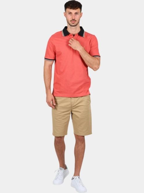 tricou cu guler pt. barbati Nautica Bayer Polo Shirt rosu 5
