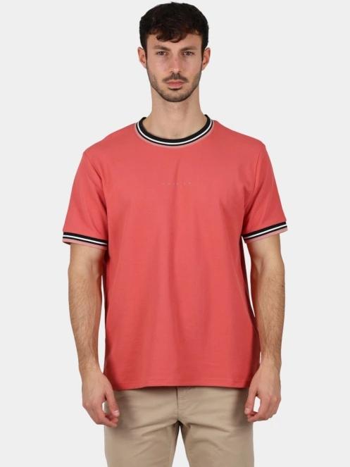 tricou cu maneci scurte pt. barbati Nautica Seaton T-Shirt rosu 2